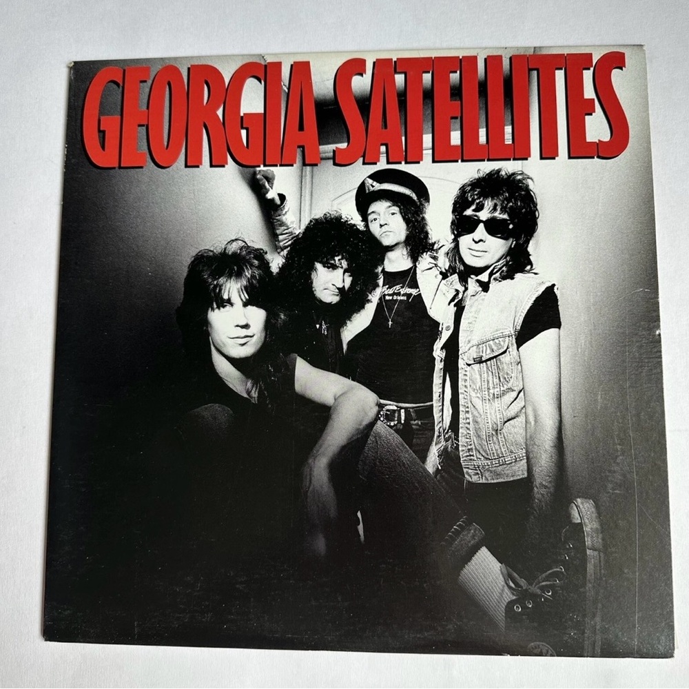 GEORGIA SATELLITES Self Titled Debut 1986 LP - Good condition vinyl